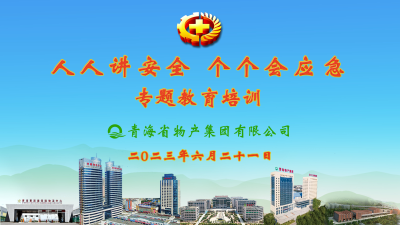 提高安全管理水平 落實全員安全責任&mdash;&mdash;集團安委會舉辦2023年&ldquo;人人講安全，個個會應急&rdquo;專題教育培訓