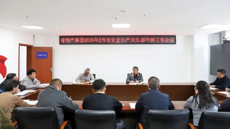 集團召開2月份安全生產及生態環保工作會議