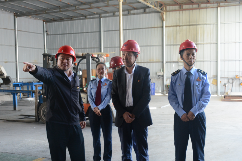 西寧市稅務局黨委書記、局長劉興華蒞臨 青海物產(chǎn)工業(yè)投資有限公司調(diào)研