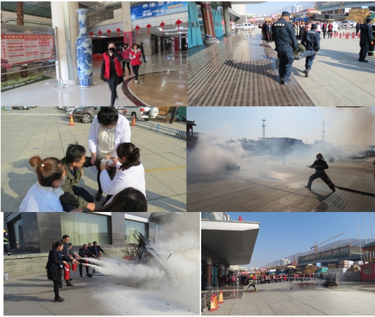 現代物流公司開展&ldquo;11.9消防宣傳日&rdquo; 消防應急演練